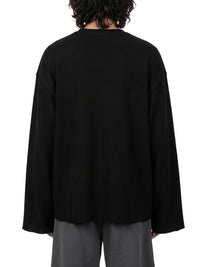 Waffle Raw Edge T-Shirt