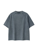 Rifted Unisex Mineral Wash Raw Edge T-Shirt