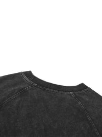 Rifted Unisex Mineral Wash Raw Edge T-Shirt