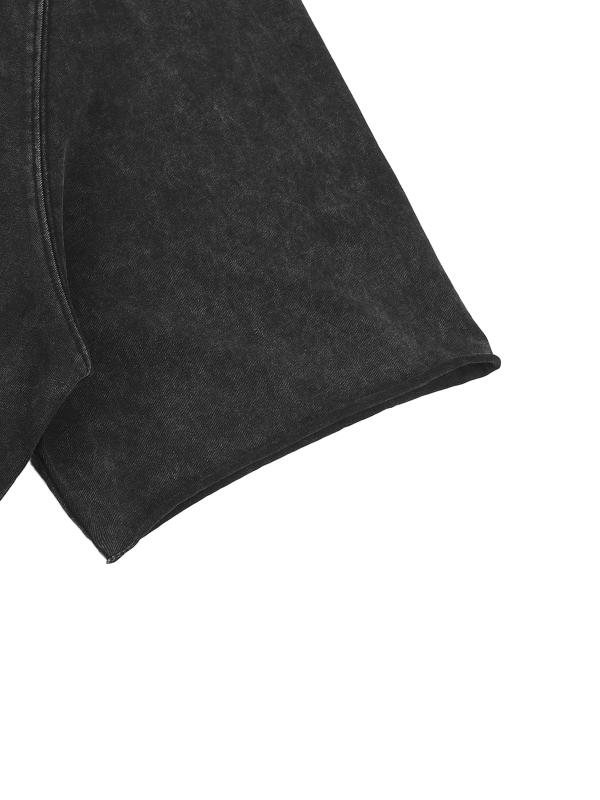 Rifted Unisex Mineral Wash Raw Edge T-Shirt