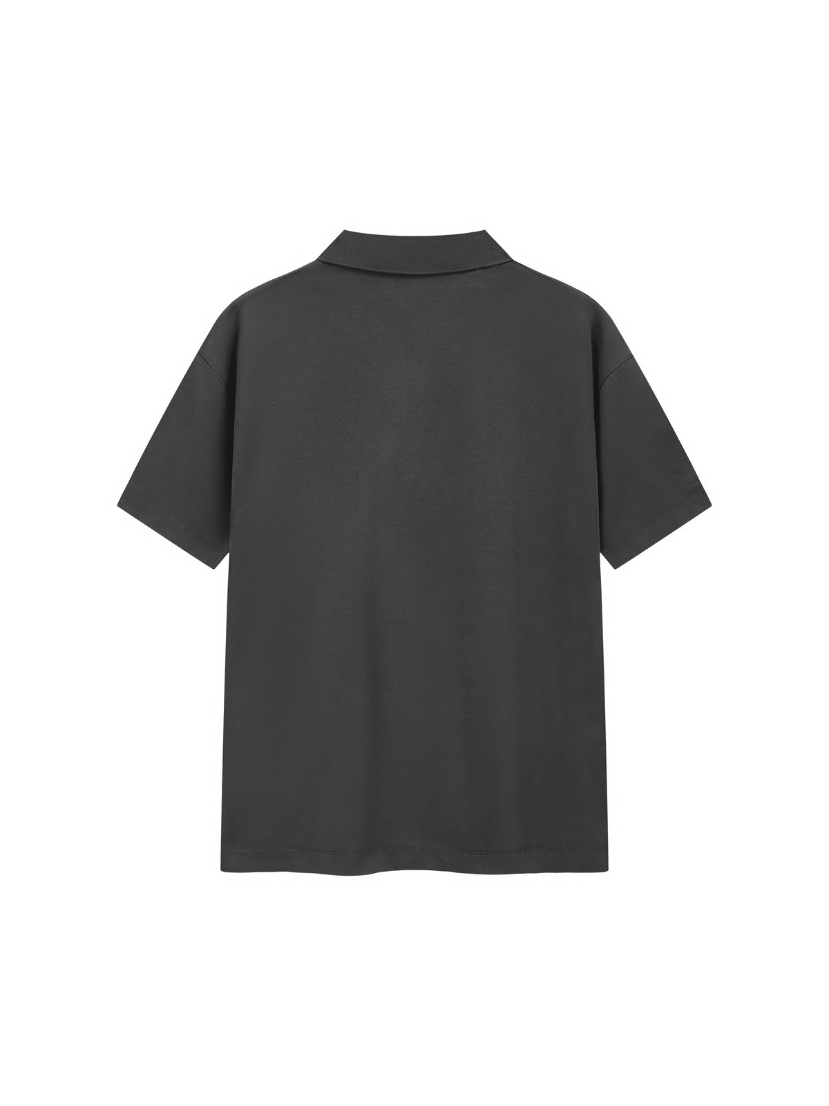 Men's Drop Shoulder Polo T-Shirt