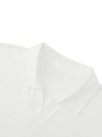 Men's Drop Shoulder Polo T-Shirt