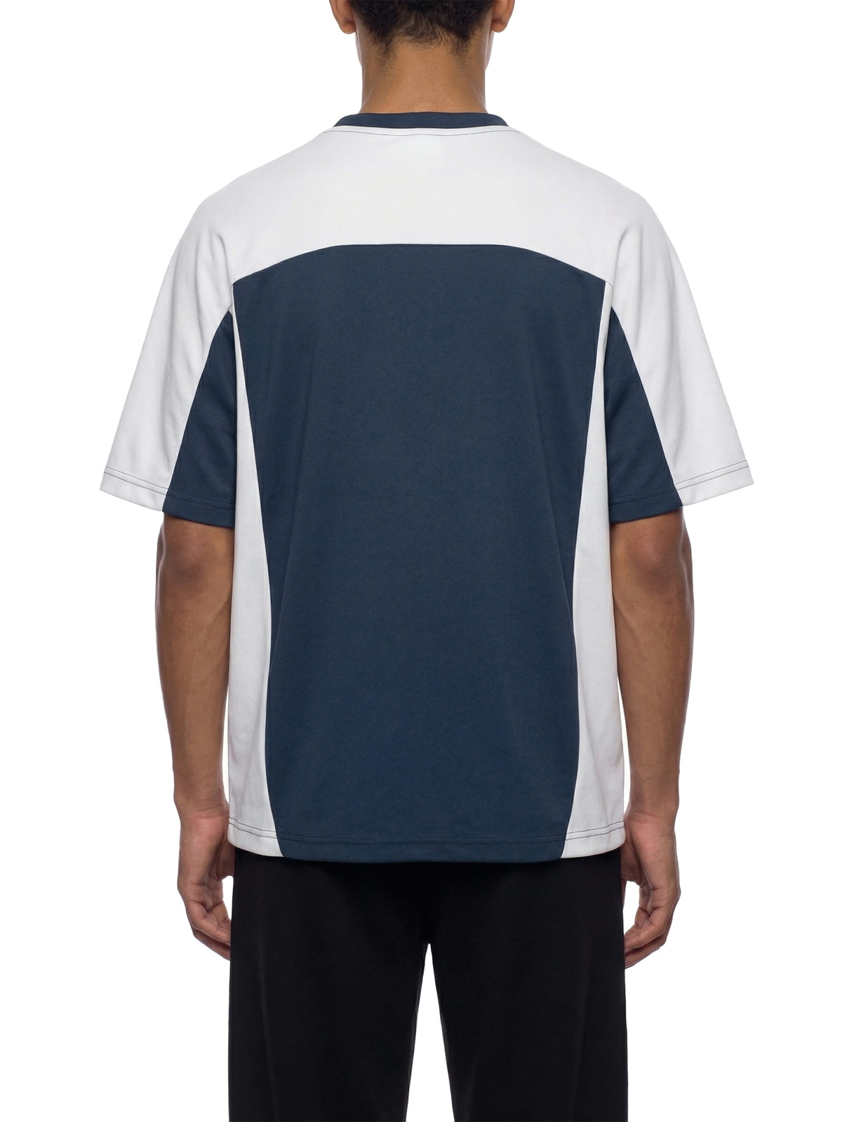 Rifted Unisex Color Block Loose T-Shirt
