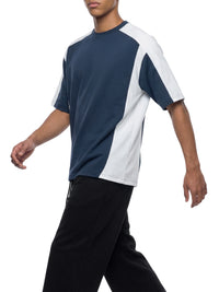 Rifted Unisex Color Block Loose T-Shirt