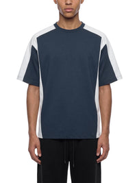 Rifted Unisex Color Block Loose T-Shirt