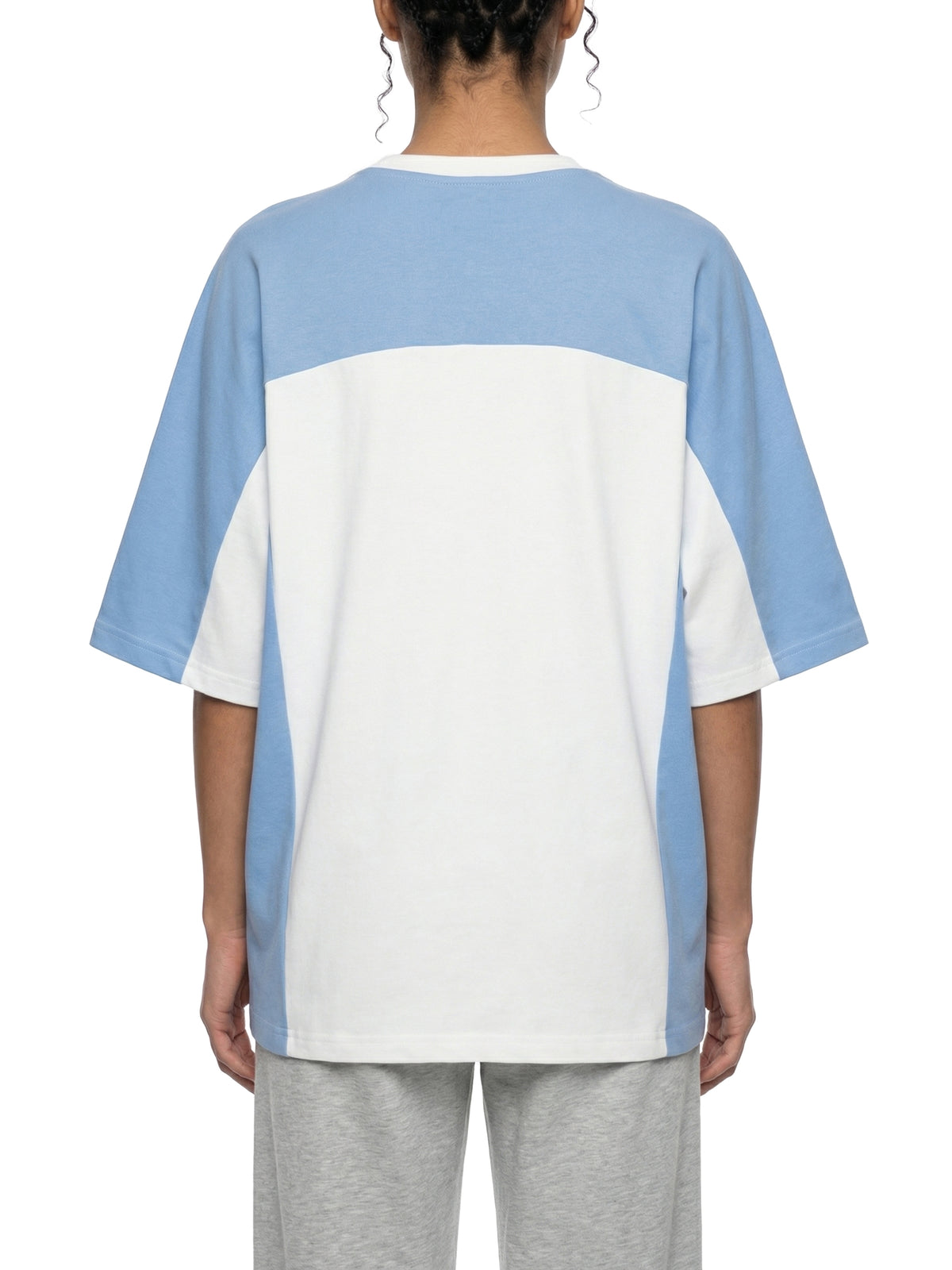 Rifted Unisex Color Block Loose T-Shirt