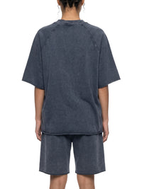 Rifted Unisex Mineral Wash Raw Edge T-Shirt