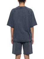 Rifted Unisex Mineral Wash Raw Edge T-Shirt