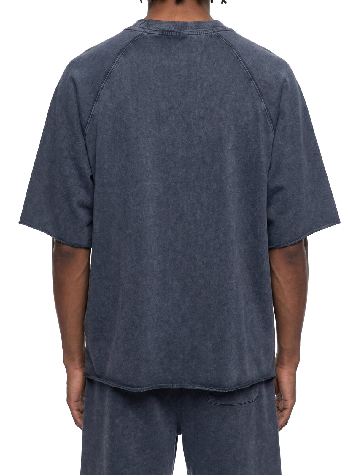 Rifted Unisex Mineral Wash Raw Edge T-Shirt