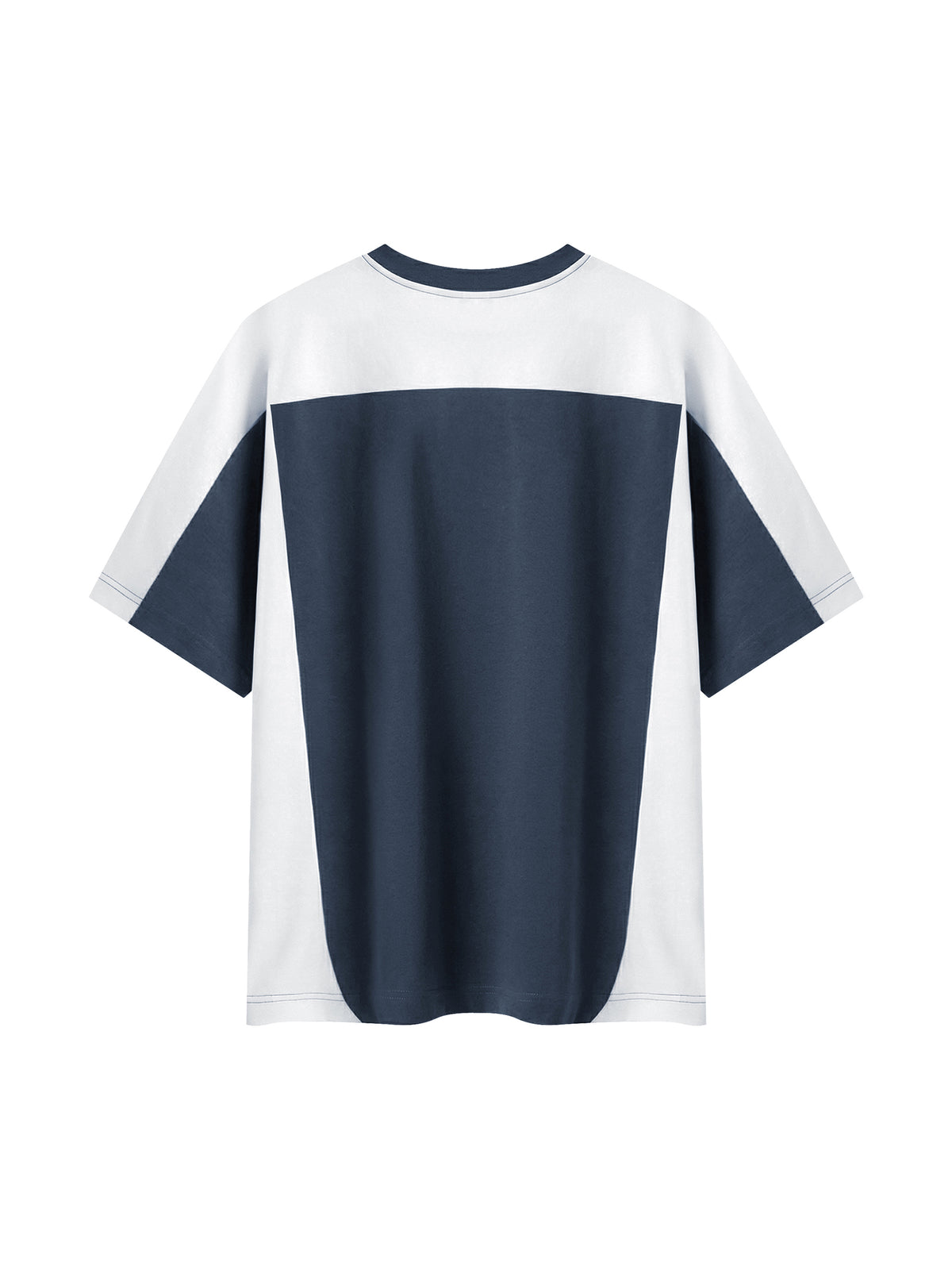 Rifted Unisex Color Block Loose T-Shirt