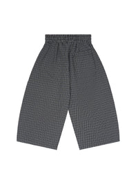 Rifted Unisex Plaid Loose Capri Shorts
