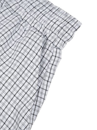 Rifted Unisex Plaid Loose Capri Shorts