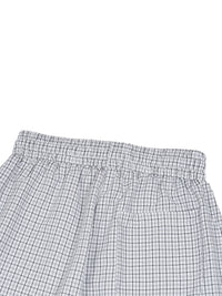 Rifted Unisex Plaid Loose Capri Shorts