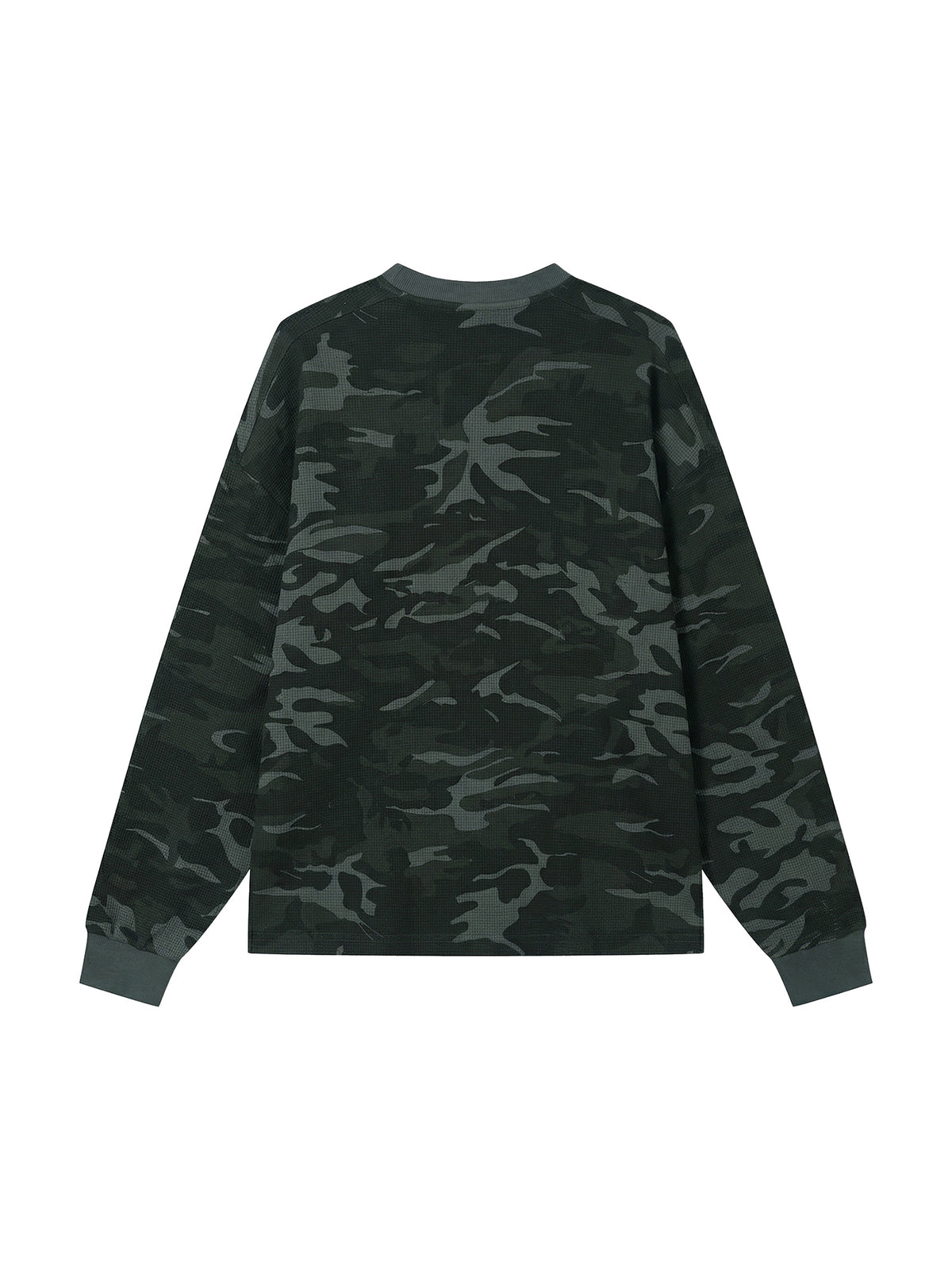Rifted Unisex Waffle Boxy Long Sleeve T-Shirt