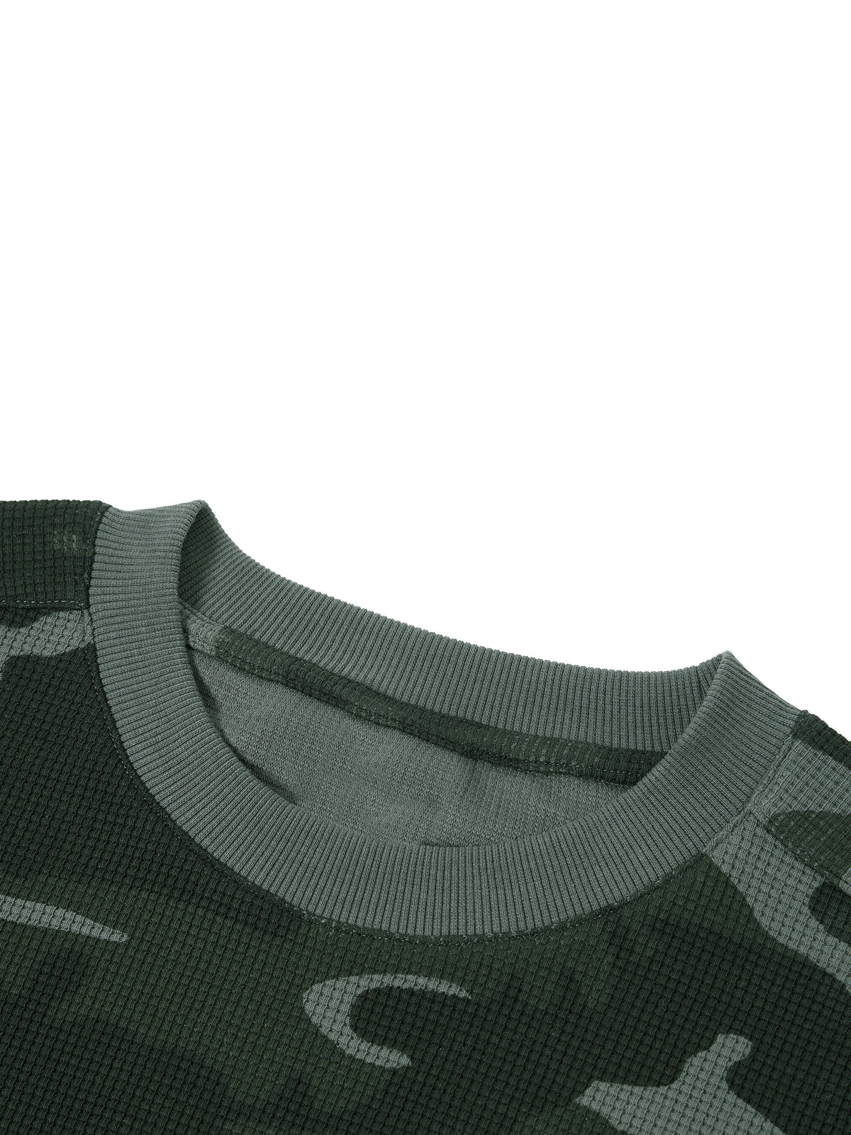 Rifted Unisex Waffle Boxy Long Sleeve T-Shirt