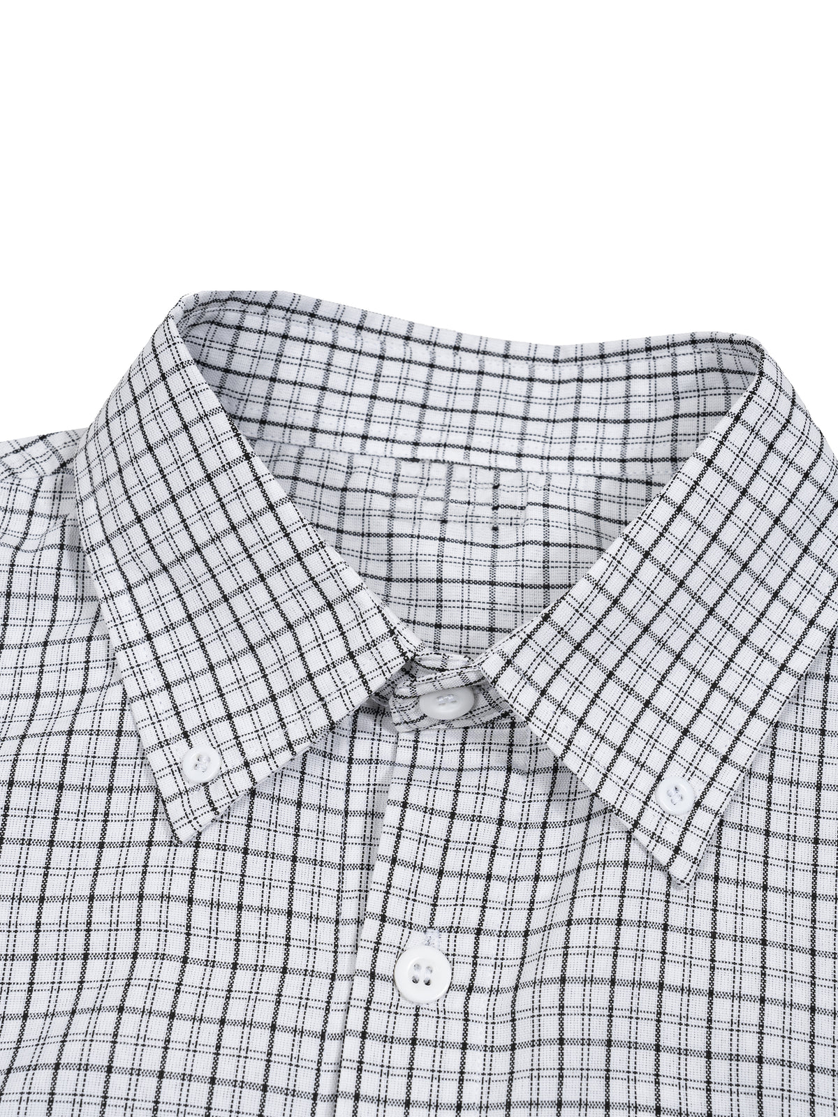 Rifted Unisex Distressed Plaid Boxy Shirt