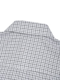 Rifted Unisex Distressed Plaid Boxy Shirt