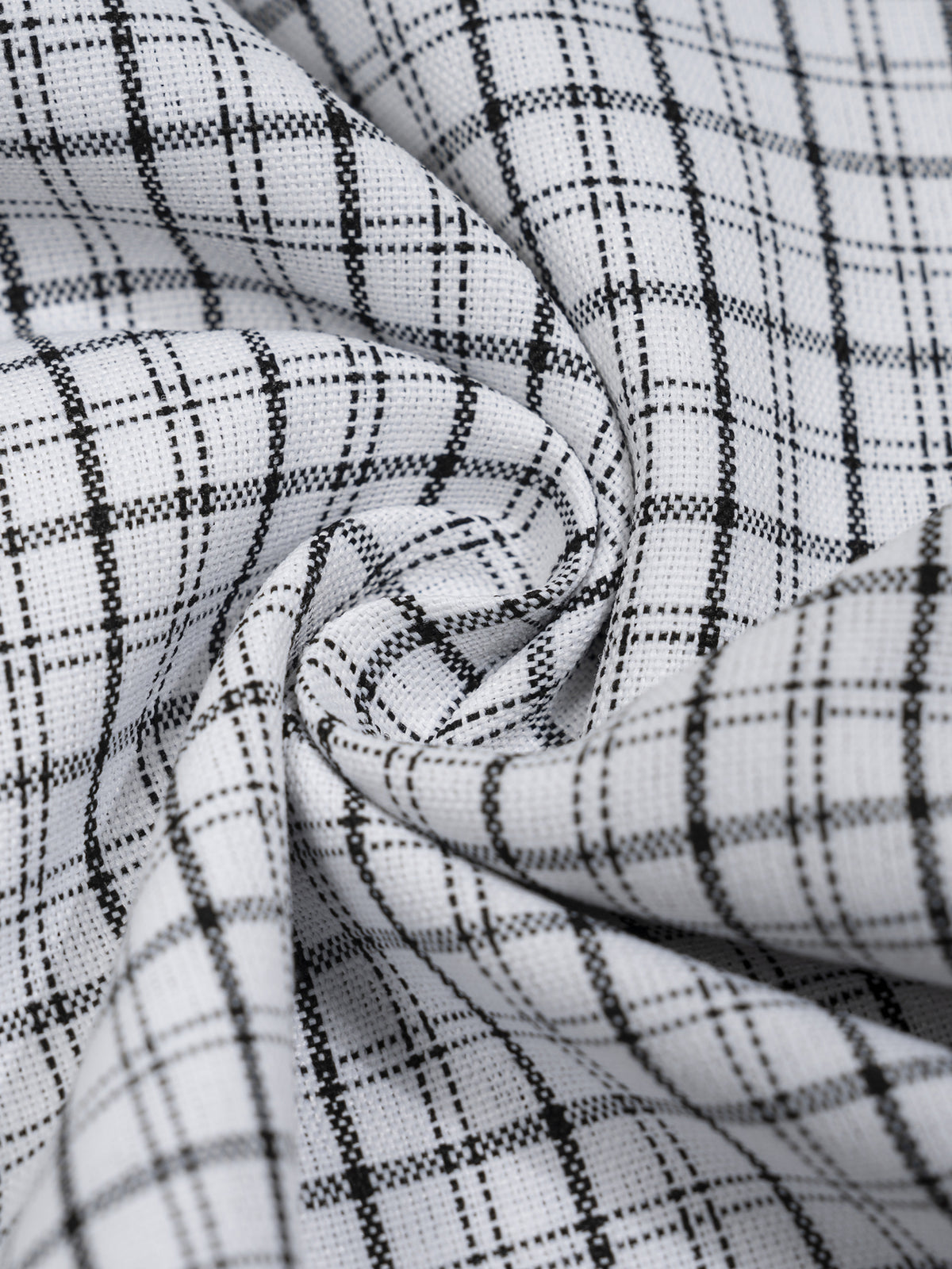 Rifted Unisex Distressed Plaid Boxy Shirt