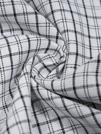Rifted Unisex Distressed Plaid Boxy Shirt