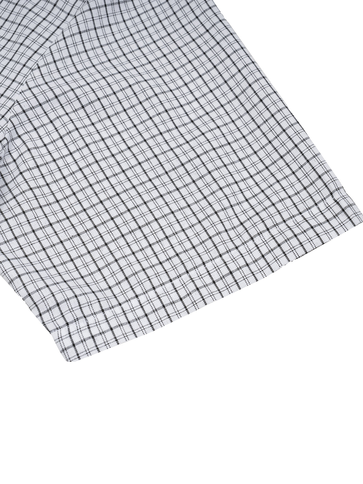 Rifted Unisex Distressed Plaid Boxy Shirt