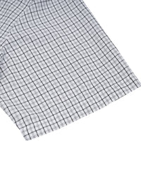 Rifted Unisex Distressed Plaid Boxy Shirt