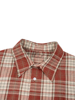 Rifted Unisex Plaid Boxy Short Sleeve Shirt