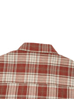 Rifted Unisex Plaid Boxy Short Sleeve Shirt