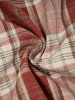 Rifted Unisex Plaid Boxy Short Sleeve Shirt