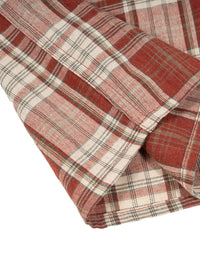 Rifted Unisex Plaid Boxy Short Sleeve Shirt