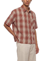 Rifted Unisex Plaid Boxy Short Sleeve Shirt