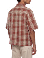 Rifted Unisex Plaid Boxy Short Sleeve Shirt