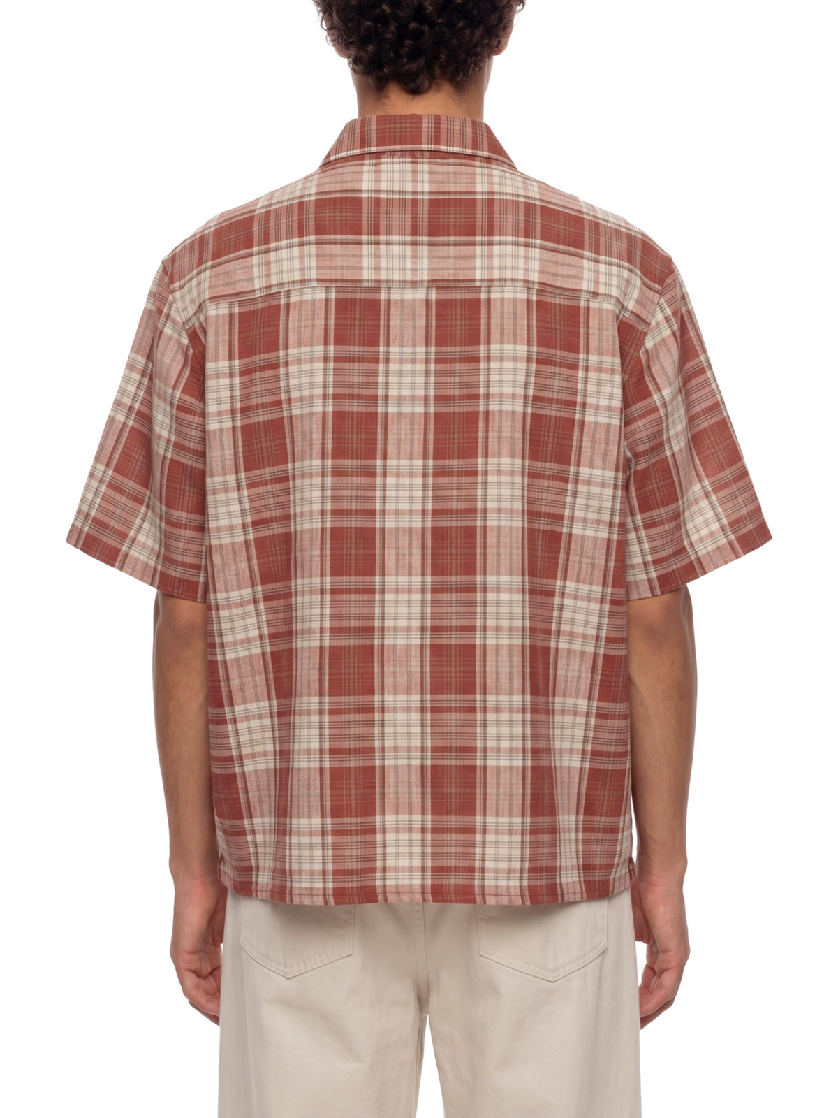 Rifted Unisex Plaid Boxy Short Sleeve Shirt