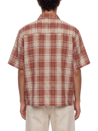 Rifted Unisex Plaid Boxy Short Sleeve Shirt