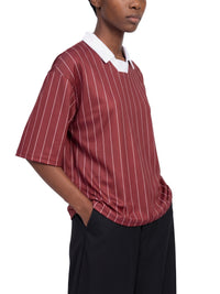 Rifted Unisex Pinstripe Collared Soccer Jersey