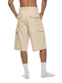 Rifted Unisex Woven Cargo Shorts