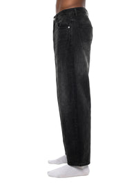 Rifted Men's Sun Fade Vintage Wash Barrel Leg Jeans