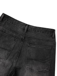 Rifted Men's Sun Fade Vintage Wash Barrel Leg Jeans