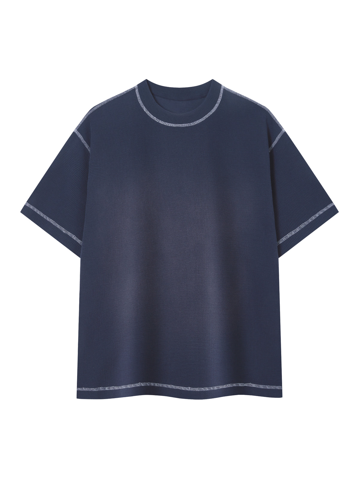 Rifted Unisex Sun Fade Waffle Boxy T-Shirt