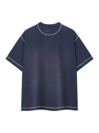 Rifted Unisex Sun Fade Waffle Boxy T-Shirt