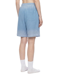 Rifted Unisex Sunfade Waffle Raw Hem Shorts
