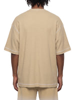 Rifted Unisex Sun Fade Waffle Boxy T-Shirt