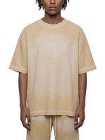Rifted Unisex Sun Fade Waffle Boxy T-Shirt