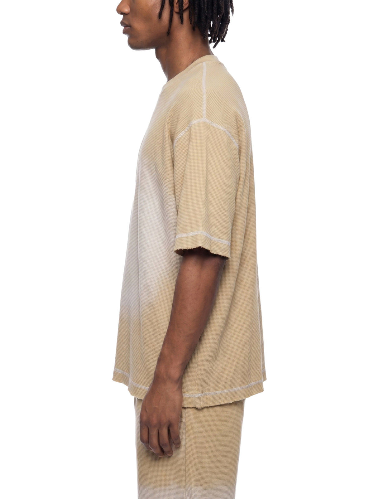 Rifted Unisex Sun Fade Waffle Boxy T-Shirt