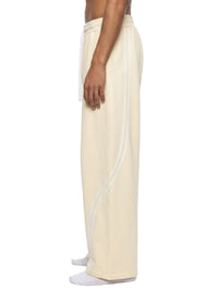 Rifted Unisex Wide Leg Piping Sweatpants