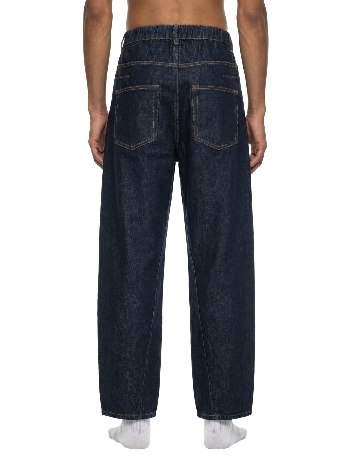 Rifted Men's Vintage Wash Barrel Leg Jeans