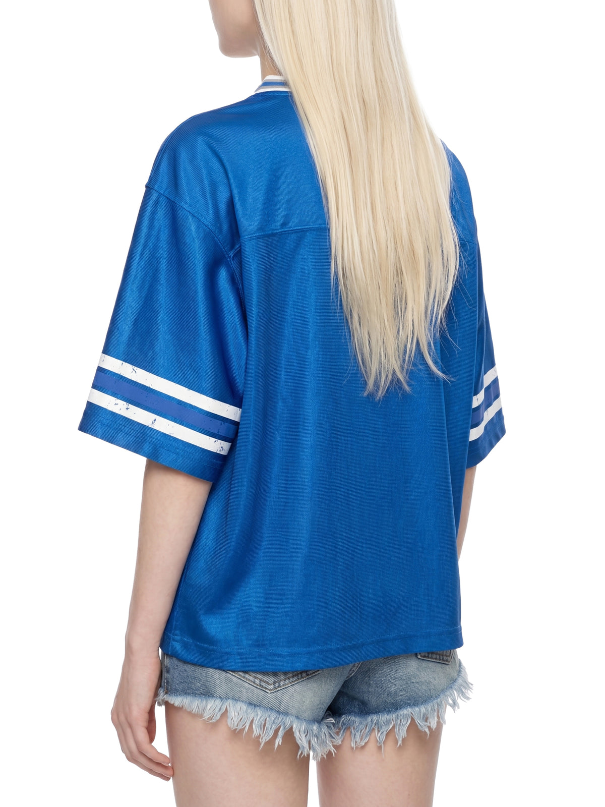 Rifted Unisex Boxy Striped Soccer Jersey T-Shirt