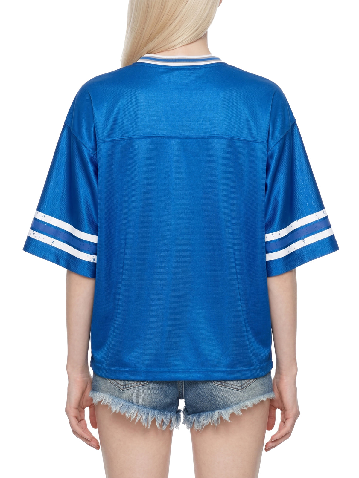Rifted Unisex Boxy Striped Soccer Jersey T-Shirt