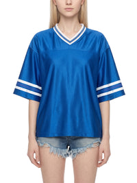 Rifted Unisex Boxy Striped Soccer Jersey T-Shirt