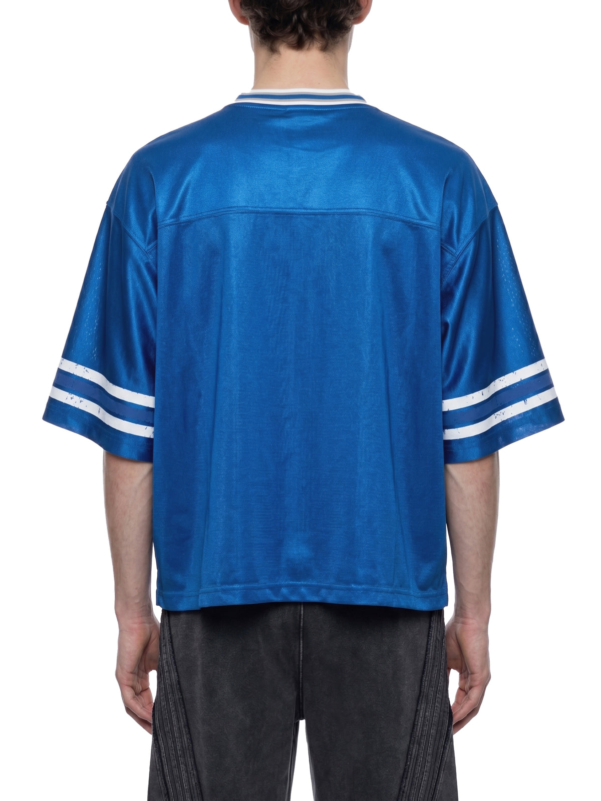 Rifted Unisex Boxy Striped Soccer Jersey T-Shirt