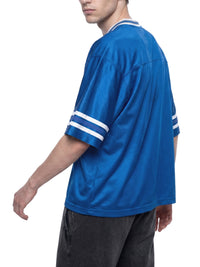 Rifted Unisex Boxy Striped Soccer Jersey T-Shirt